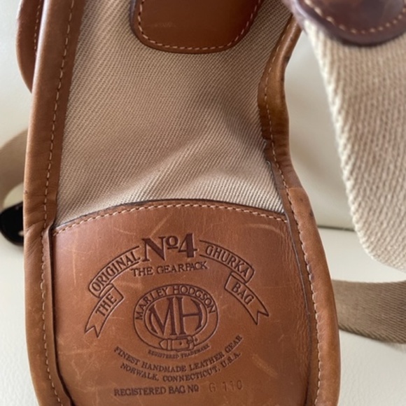 Beautiful vintage cross body bag - Ghurka Harley Hodgson Gearpack No.4. - Picture 2 of 4